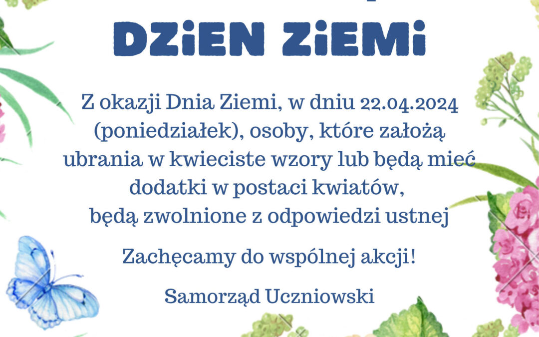 Dzień Ziemi 2024