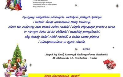 Życzenia świąteczne od Samorządu Szkolnego