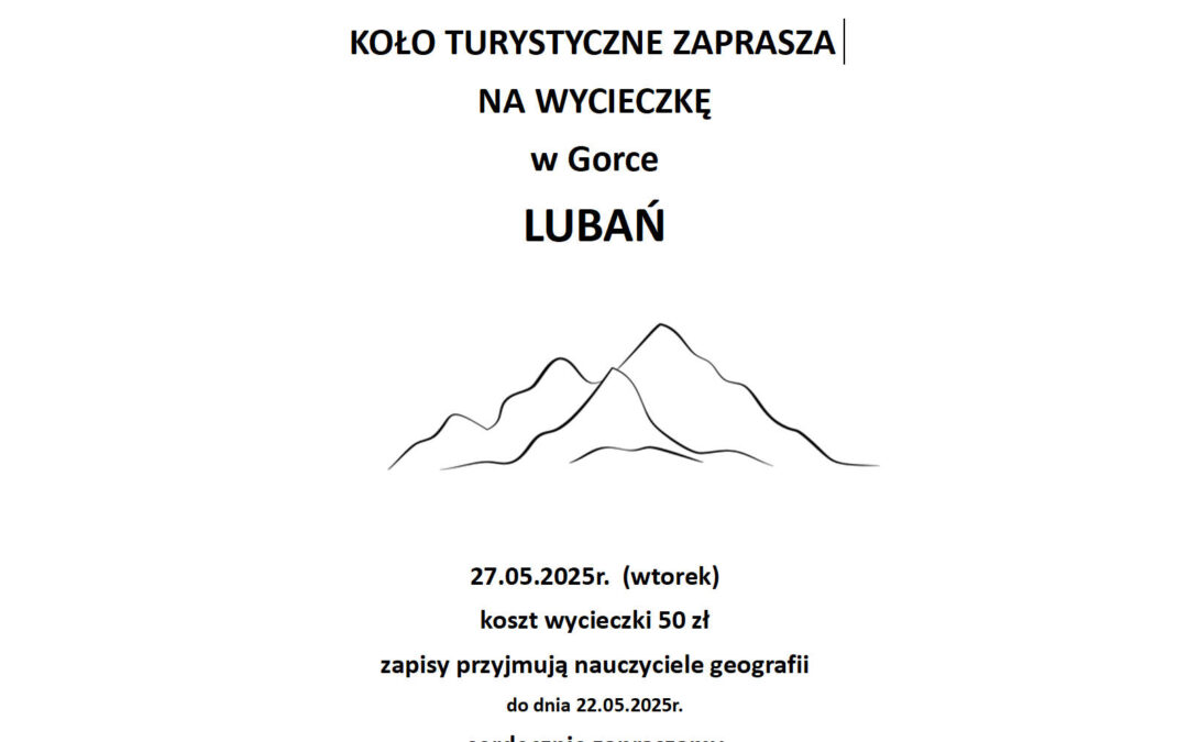 Wycieczka w Gorce